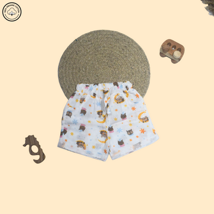 Bear & Moon Half Sleeve Co-ords Set