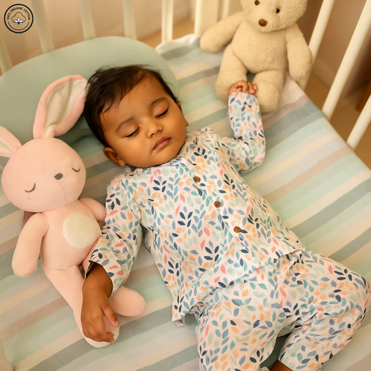 Leafy Lullaby Muslin Co-ord Set