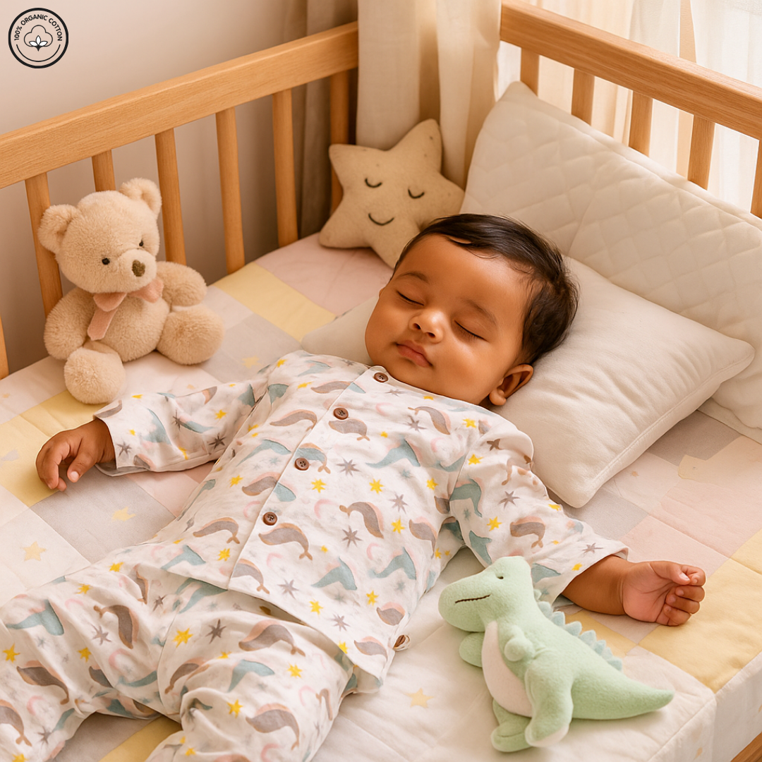Dolhphin & Stars Muslin Co-ord Set