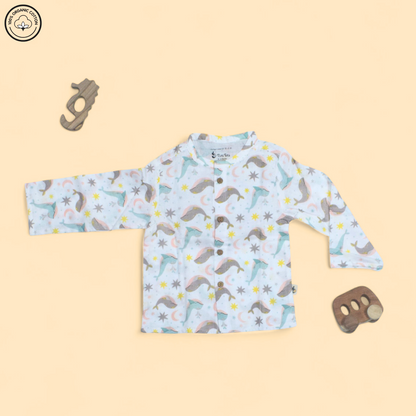 Dolhphin & Stars Muslin Co-ord Set