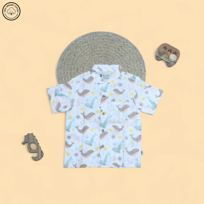Dolhphin & Stars Half Sleeve Co-ords Set